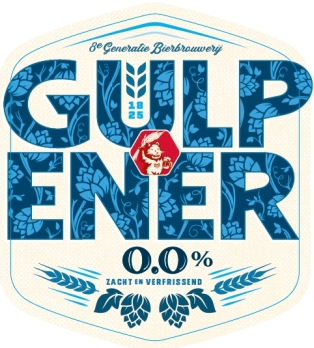 Gulpener 0.0% logo Gulpener 0.0% logo