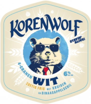 Korenwolf Wit logo