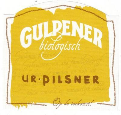 Gulpener Ur-Pilsner logo Gulpener Ur-Pilsner logo