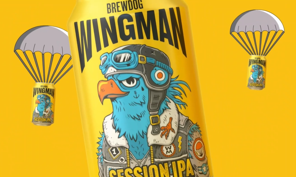 BrewDog Wingman bier