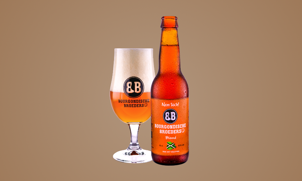 Nem Toch Blond bier van Bourgondische Broeders