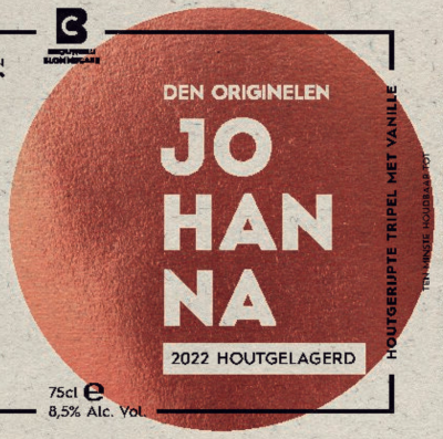 Tripel Johanna Houtgelagerd 2022 Tripel Johanna Houtgelagerd 2022
