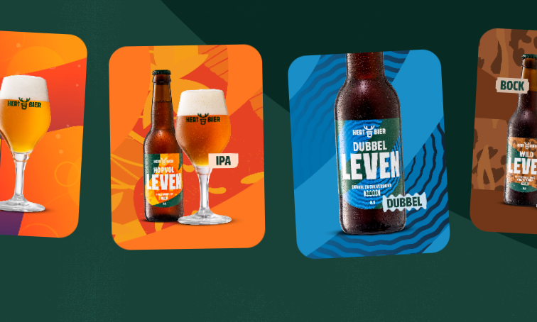 Bieren van HERT Bier