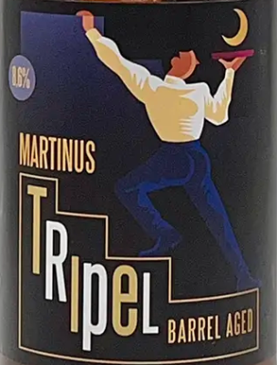 Martinus Tripel Barrel Aged logo Martinus Tripel Barrel Aged logo