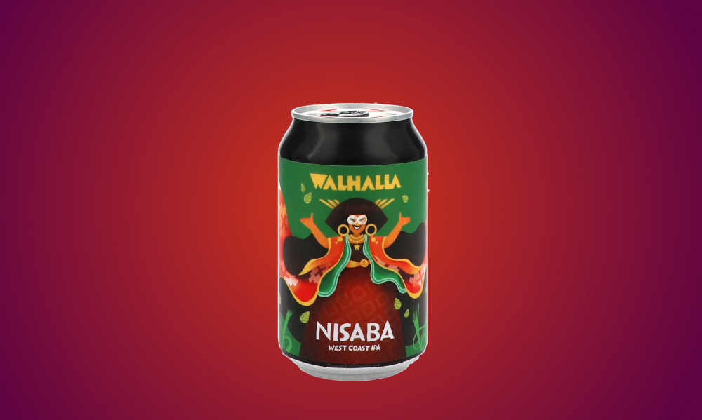 Walhalla Nisaba West Coast IPA bier Walhalla Nisaba West Coast IPA bier