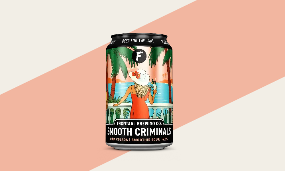Frontaal Smooth Criminals Pina Colada bier
