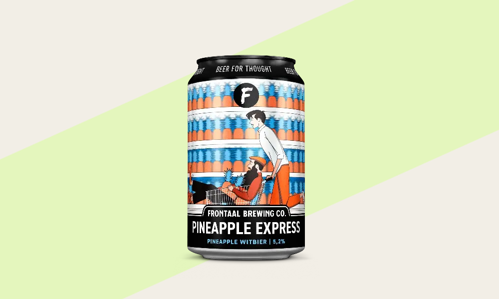 Frontaal Pineapple Express bier