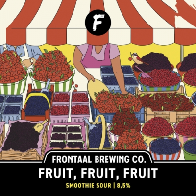 Frontaal Fruit, Fruit, Fruit logo
