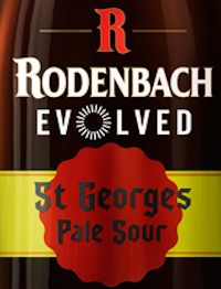 Rodenbach Evolved St. Georges logo Rodenbach Evolved St. Georges logo