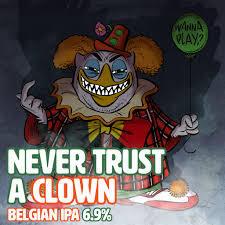 Uiltje Never Trust a Clown Logo