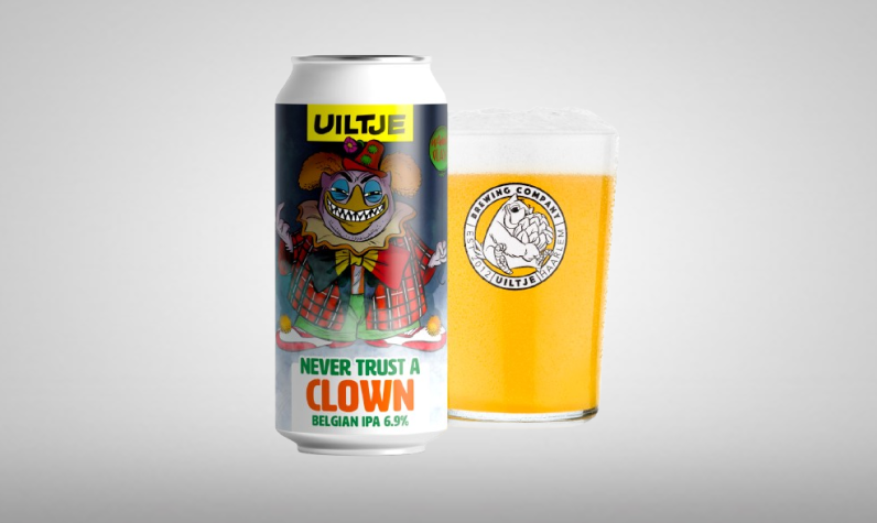 Uiltje Never Trust a Clown Blikje