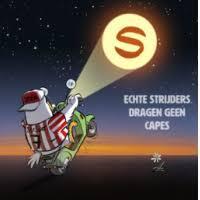 Uiltje Echte Strijders Dragen Geen Cape Logo
