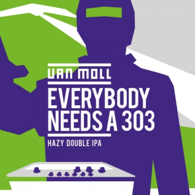 Van Moll x 100 Watt Everybody Needs a 303 logo