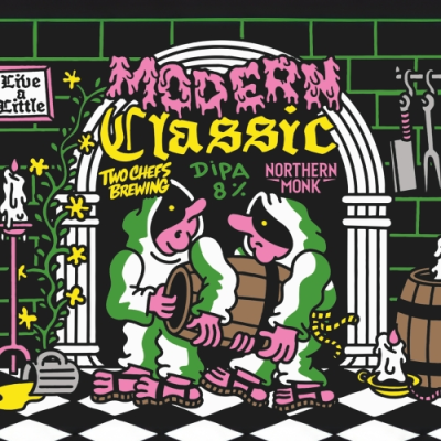 Two Chefs x Northern Monk Modern Classic logo