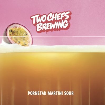 Two Chefs Brewing Pornstar martini logo