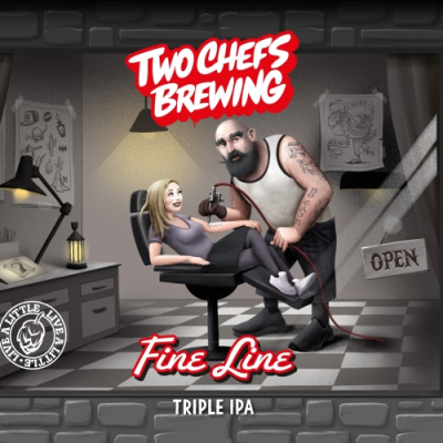 Two Chefs Fine Line logo