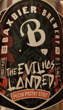 Baxbier The Evil Has Landed logo Baxbier The Evil Has Landed logo