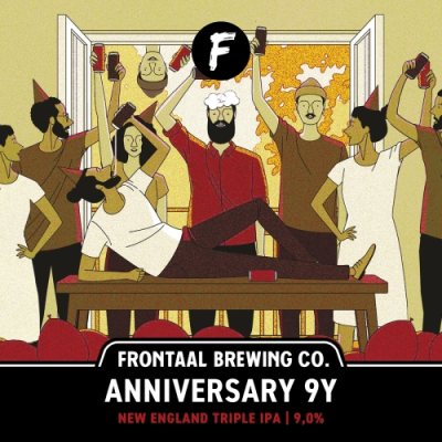 Frontaal Anniversary 9Y logo
