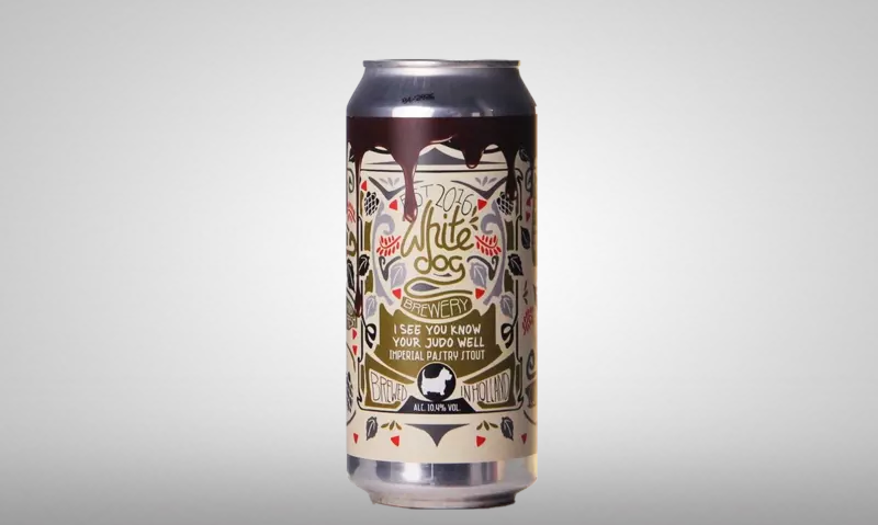 White Dog I See You Know Your Judo Well!