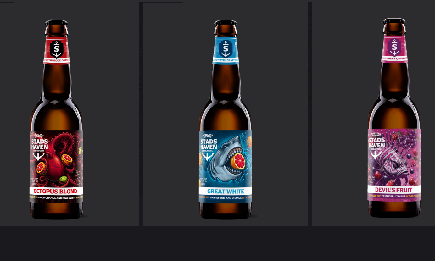 Drie Stadshaven bieren