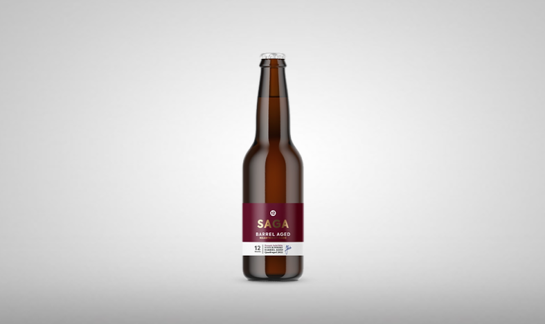 Zuyd Craft Saga 12 Barrel Aged Flesje Zuyd Craft Saga 12 Barrel Aged Flesje