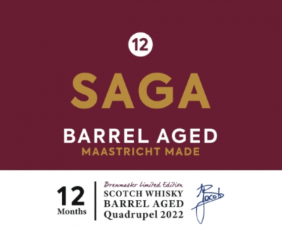 Zuyd Craft Saga 12 Barrel Aged Logo Zuyd Craft Saga 12 Barrel Aged Logo