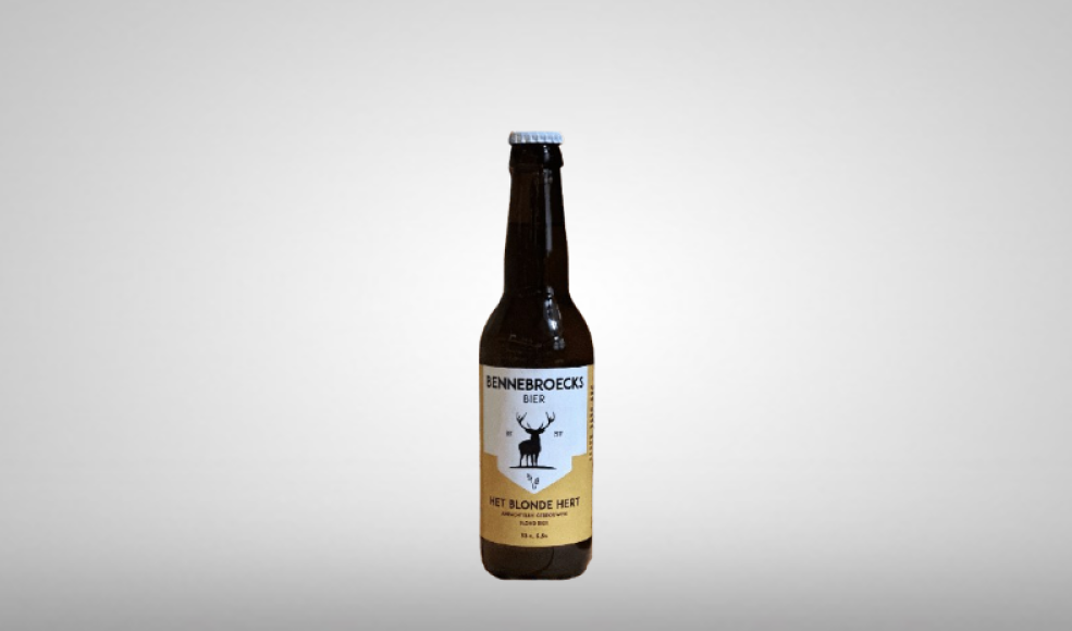 Bennebroecks Het Blonde Hert Flesje