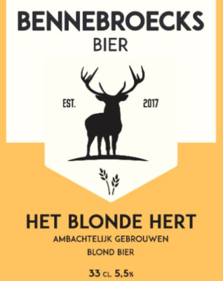 Bennebroecks Het Blonde Hert Logo