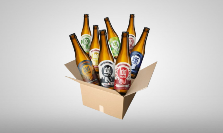 100 Watt Brewery Flesjes 100 Watt Brewery Flesjes