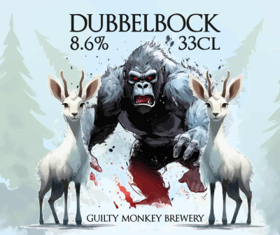 Guilty Monkey Dubbelbock Logo