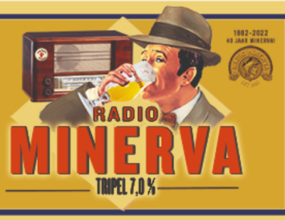 Antwerpse Brouw Compagnie Radio Minerva logo