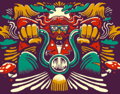 Hoppy Road Hazy Rider logo