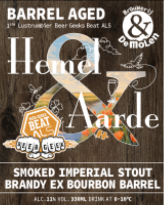 De Molen Beer Geeks Beat ALS Hemel & Aarde BA logo