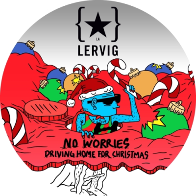 Lervig No Worries Driving Home for Christmas logo 