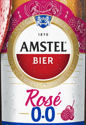 Amstel Rosé 0.0% logo Amstel Rosé 0.0% logo