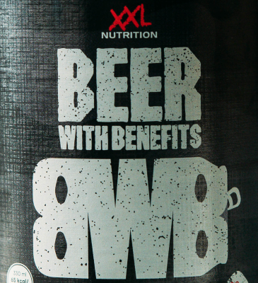Beer with Benefits van XXL Nutrition logo Beer with Benefits van XXL Nutrition logo