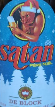 De Block Satan Pere Noël logo