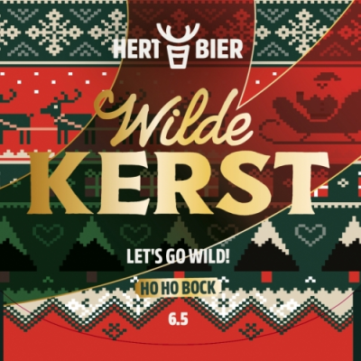 Hert Bier Wilde Kerst logo Hert Bier Wilde Kerst logo