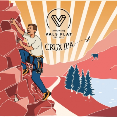 Vals Plat Crux IPA logo Vals Plat Crux IPA logo