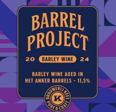 Kees Barrel Project 2024 Barley Wine Logo