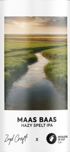 Zuyd Craft x De Klep Maas Baas Hazy Spelt IPA logo Zuyd Craft x De Klep Maas Baas Hazy Spelt IPA logo