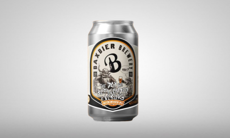 Baxbier The Day We Befriended A Viking Blikje