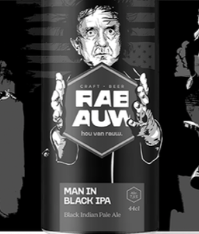 Rabauw Man in Black IPA Logo Rabauw Man in Black IPA Logo