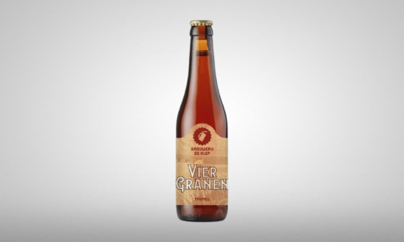 De Klep 4 Granen Tripel Flesje