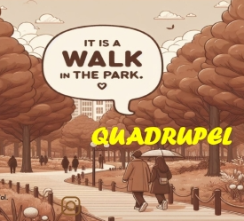 Lazy Beer Men It s a Walk in the Park Logo