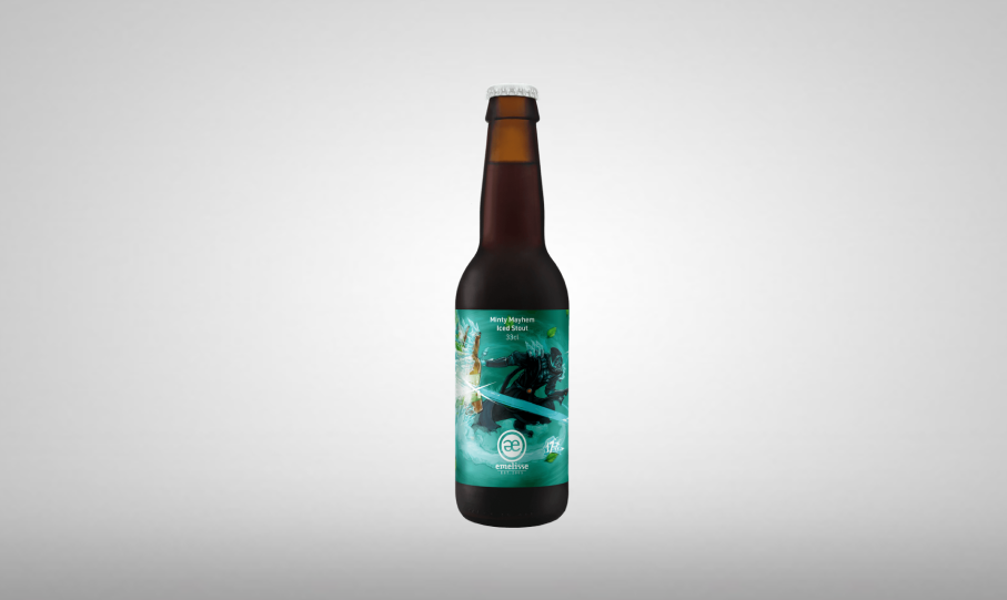 Emelisse Minty Mayhem Iced Stout Flesje