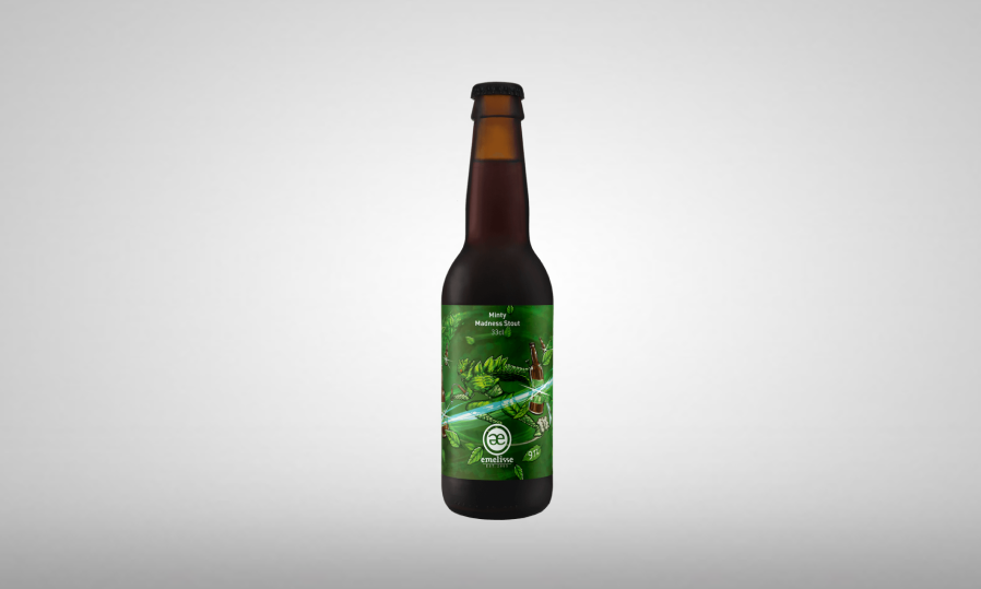 Emelisse Minty Madness Stout Flesje