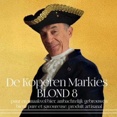 De Koperen Markies Blond 8 Logo De Koperen Markies Blond 8 Logo