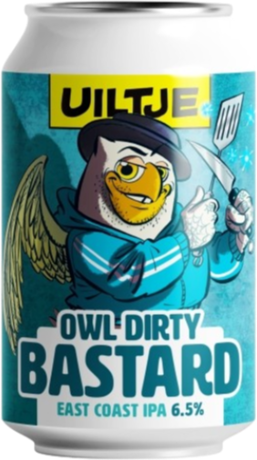 Uiltje Owl Dirty Bastard Blikje