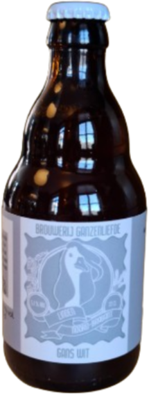 Ganzenliefde Gans Wit Flesje